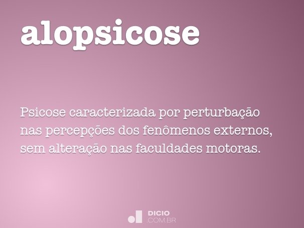 alopsicose