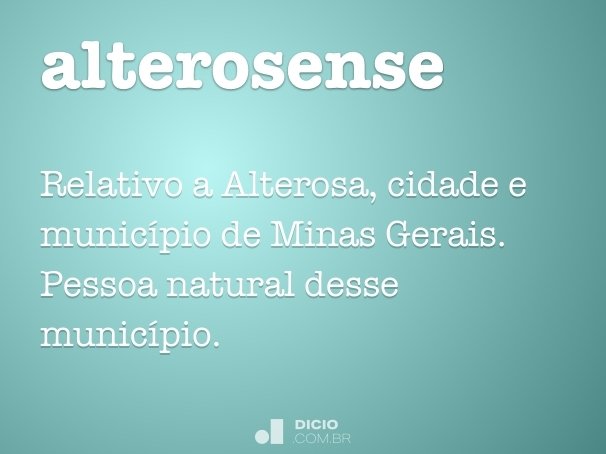 alterosense