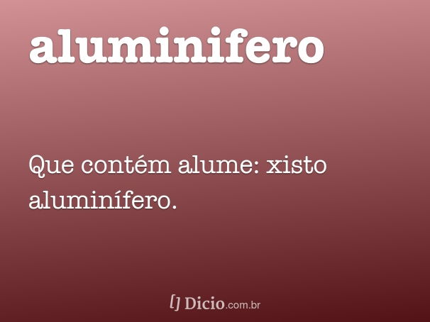 aluminifero