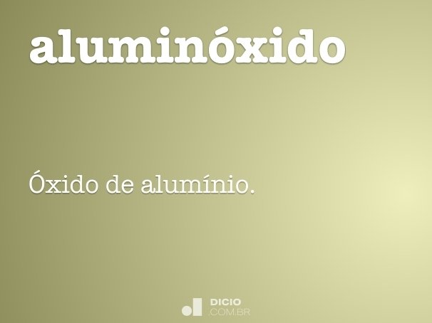 aluminóxido