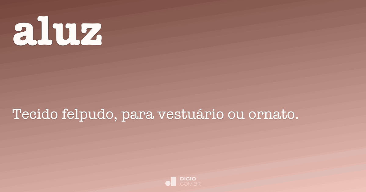 Reluzir - Dicio, Dicionário Online de Português