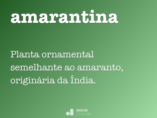 amarantina