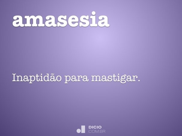 amasesia