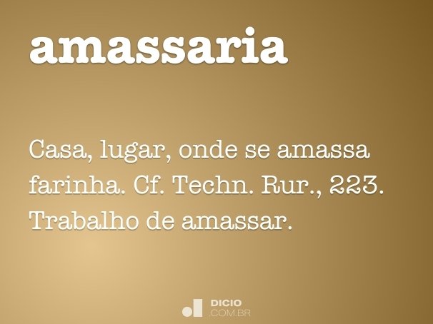 amassaria