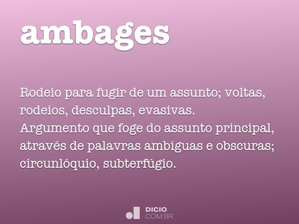 ambages