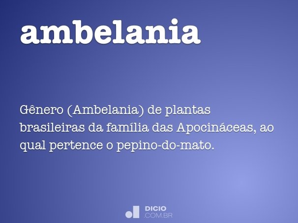 ambelania