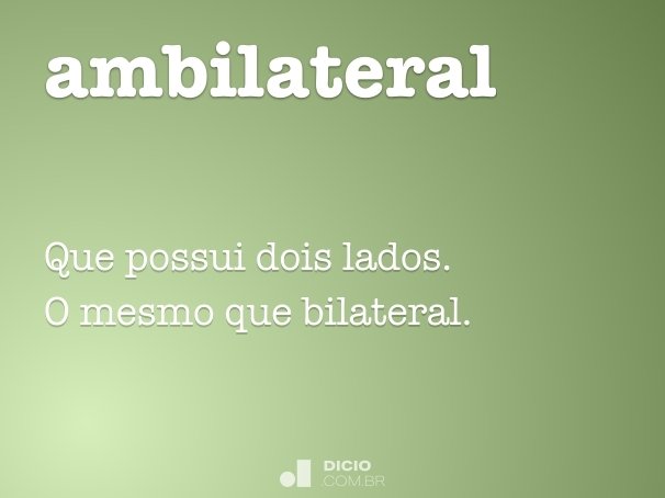 ambilateral