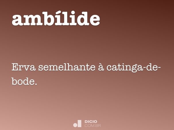 ambílide