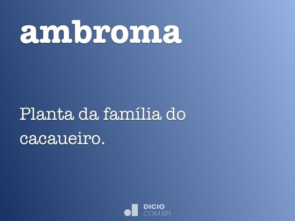 ambroma