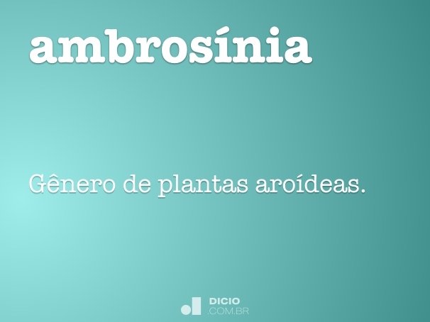 ambrosínia