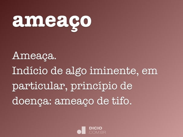 ameaço