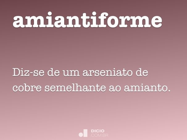 amiantiforme