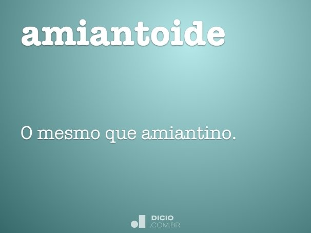 amiantoide