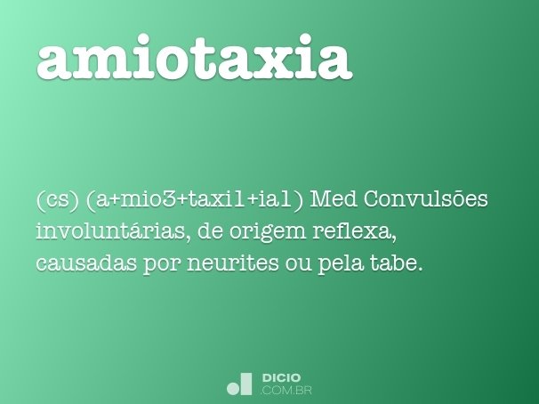 amiotaxia