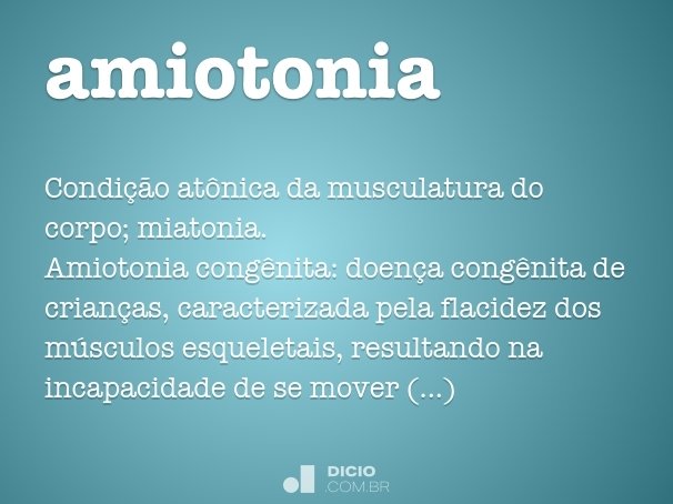 amiotonia