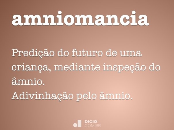 amniomancia