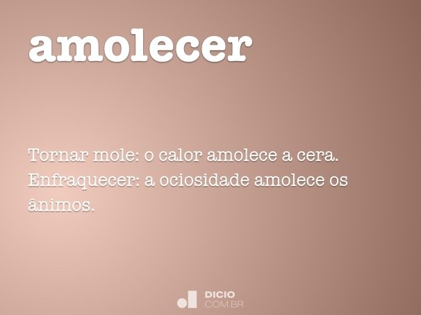 amolecer