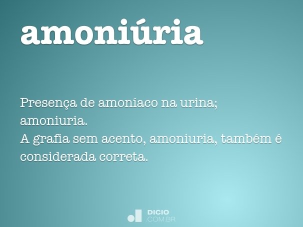 amoniúria