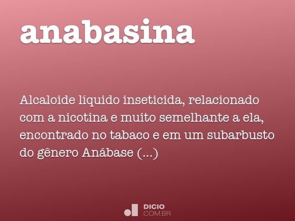 anabasina