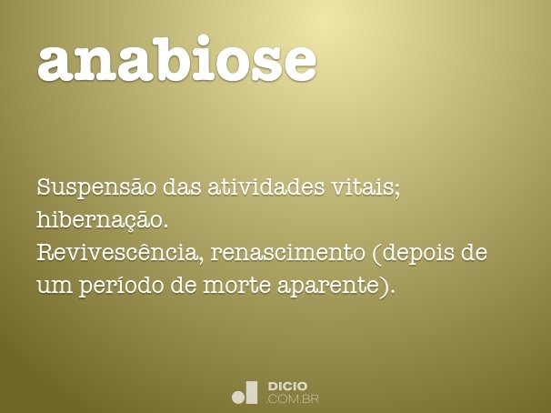 anabiose