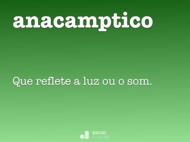 anacamptico