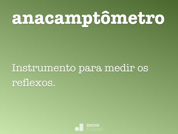 anacamptômetro