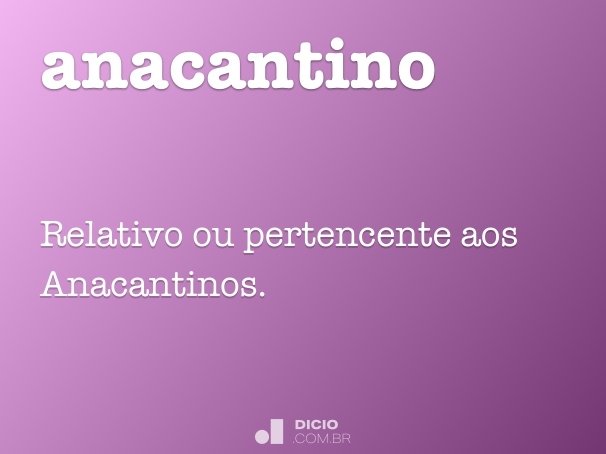 anacantino