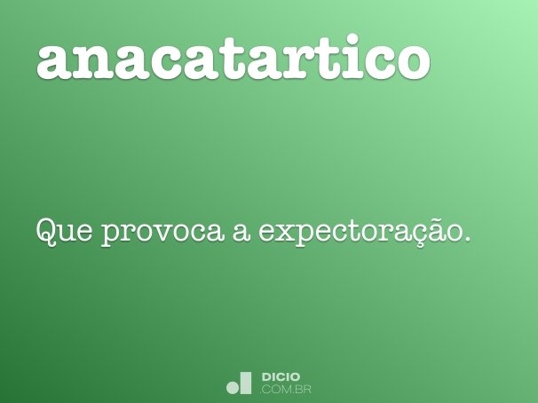 anacatartico