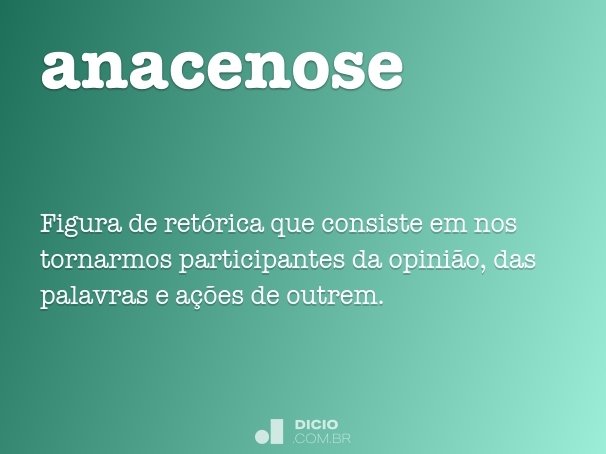 anacenose