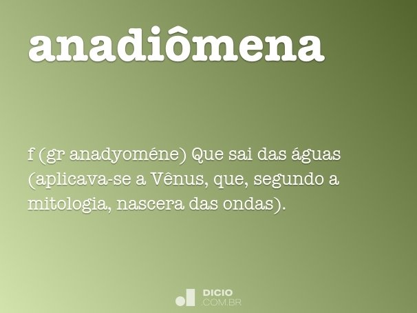 anadiômena