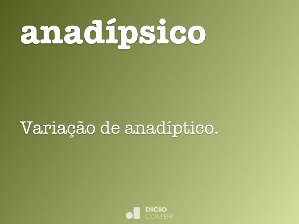 anadípsico