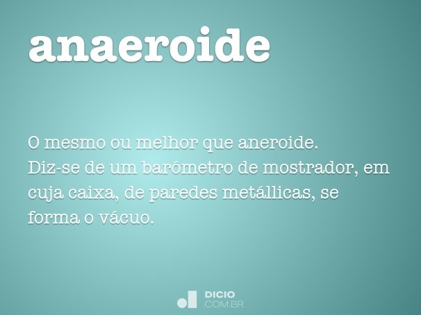 anaeroide