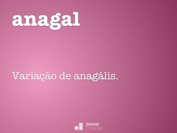 anagal