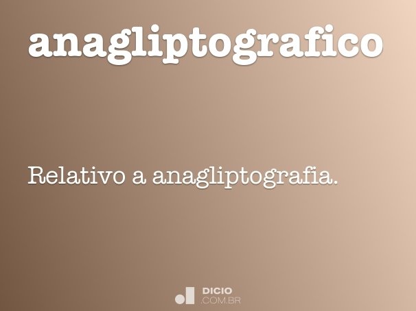 anagliptografico