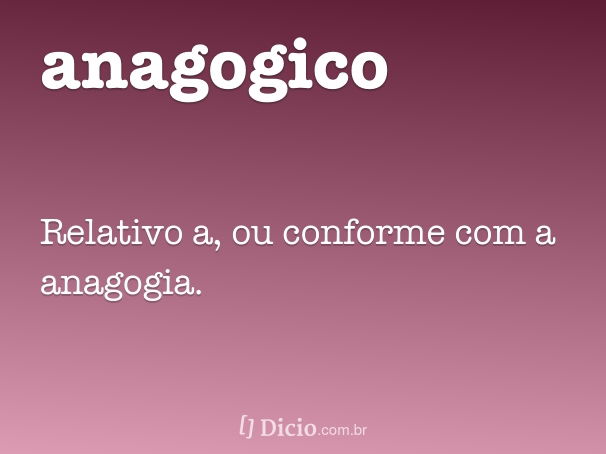 anagogico
