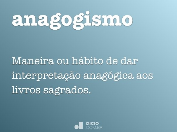 anagogismo
