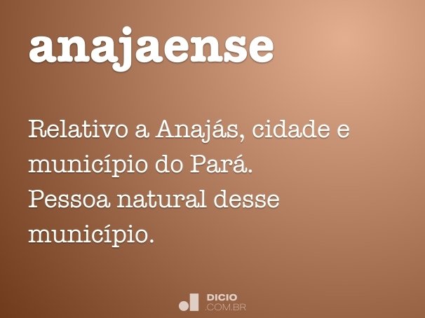 anajaense