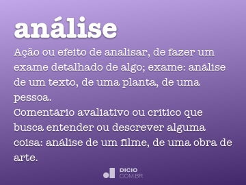 Analisar: Sinónimos e Antónimos (17 sugestões) 