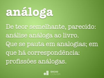 Sinónimos e analogias em português