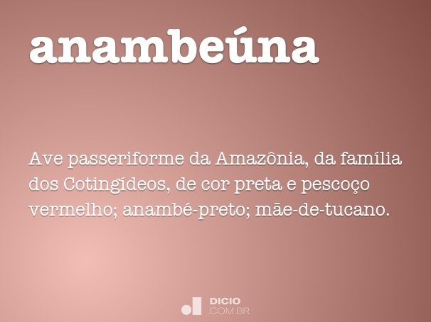 anambeúna