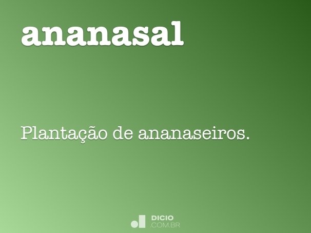 ananasal