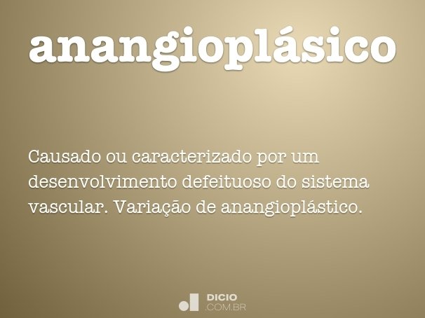 anangioplásico