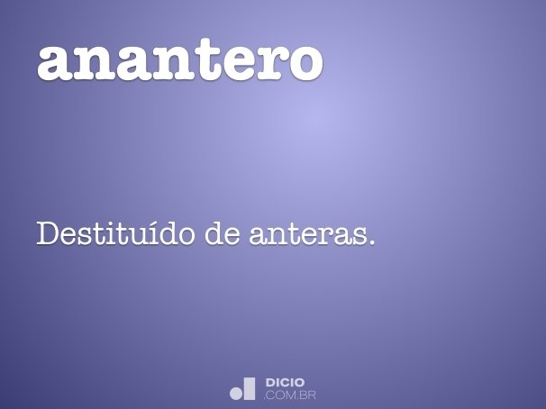 anantero