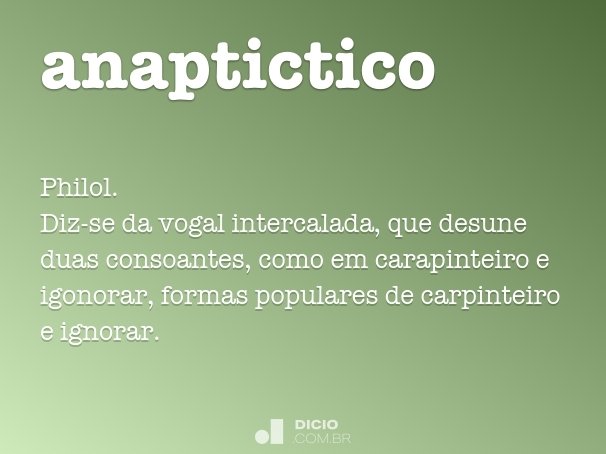 anaptictico