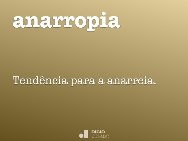anarropia