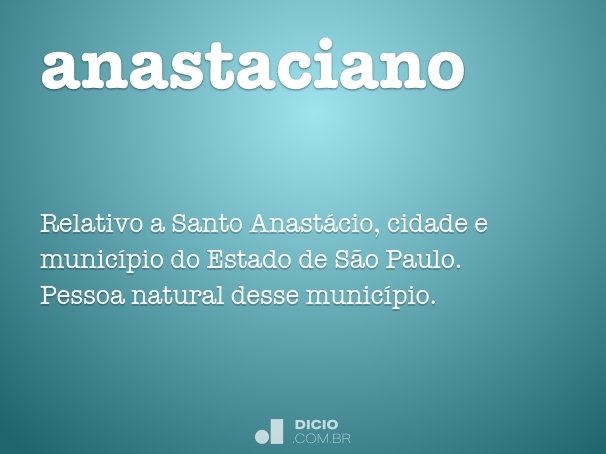 anastaciano