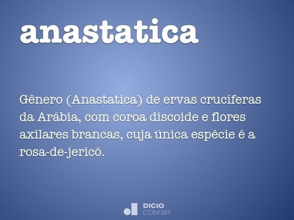 anastatica