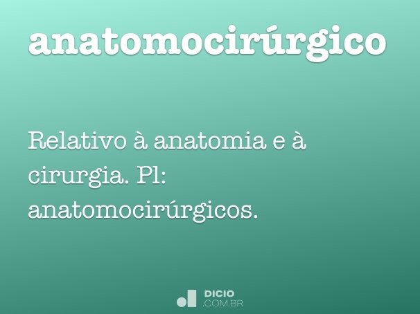 anatomocirúrgico