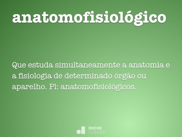 anatomofisiológico