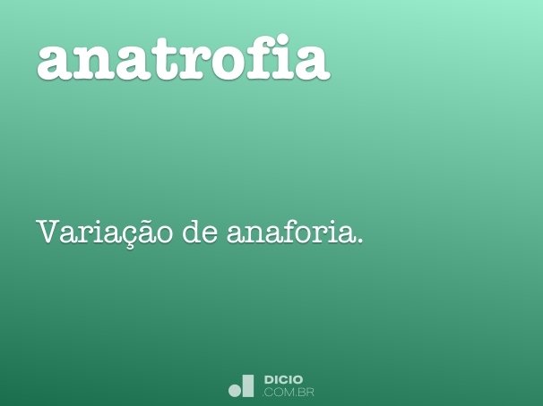 anatrofia